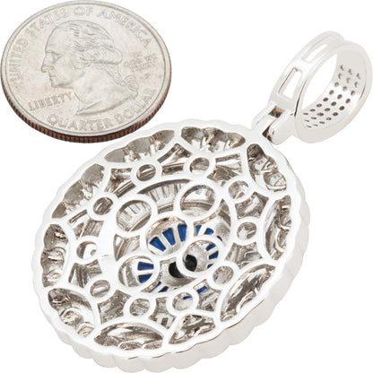 Evil Eye Circle Pendant