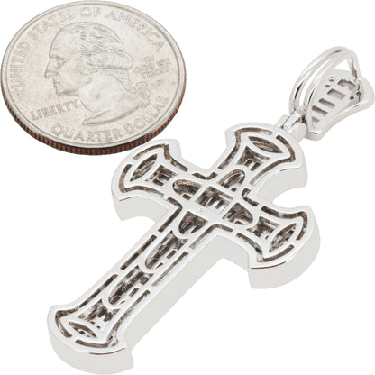 Baguette Cross Pendant