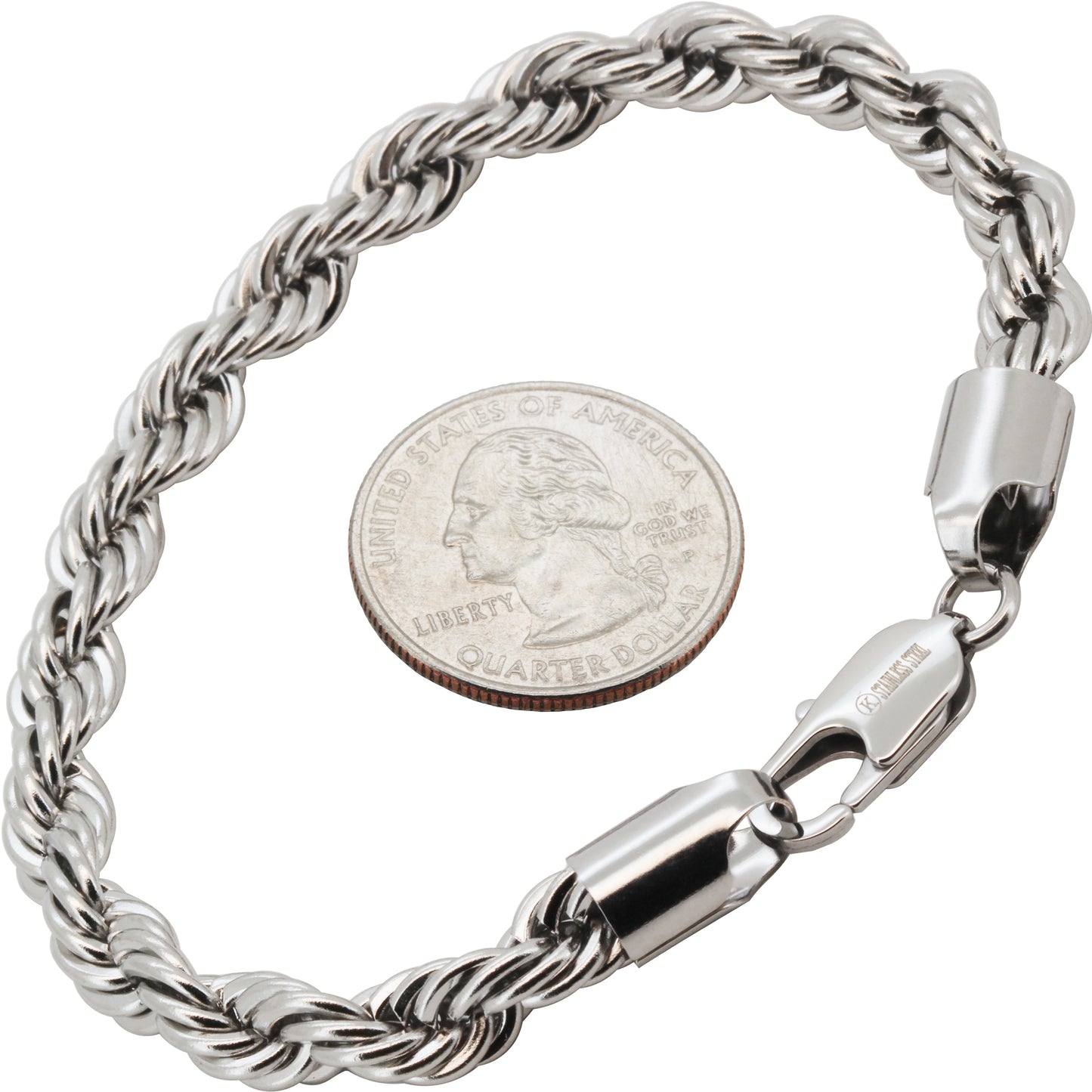 7mm Rope Bracelet 8"