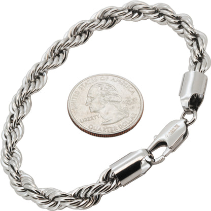 7mm Rope Bracelet 8"