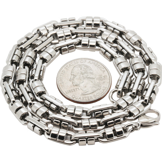 6mm Barrel Link Chain 20"