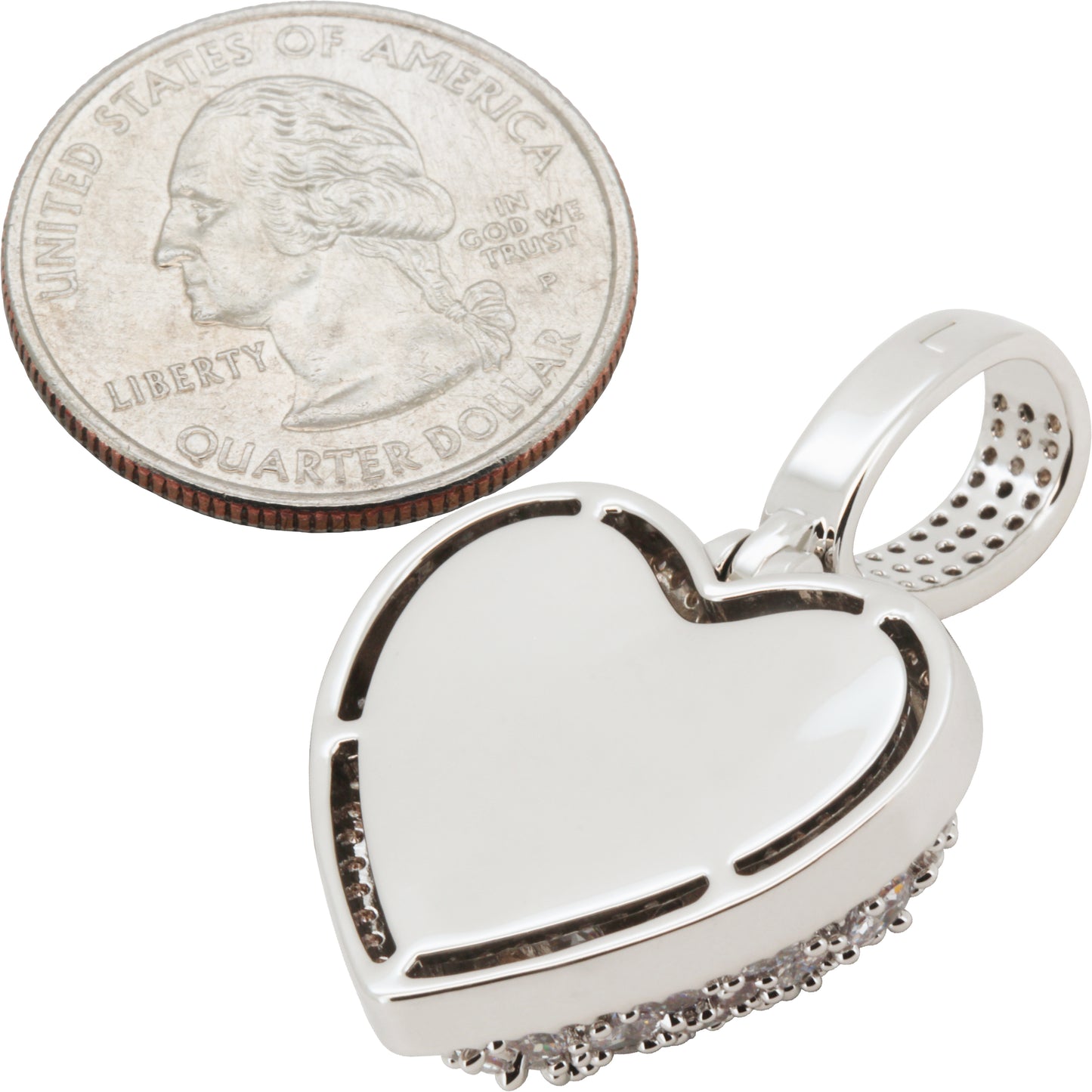 Cluster Heart Pendant
