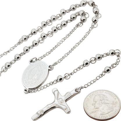 4mm Rosary 26" +5.5"