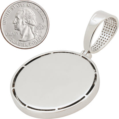 Last Supper Enamel Pendant