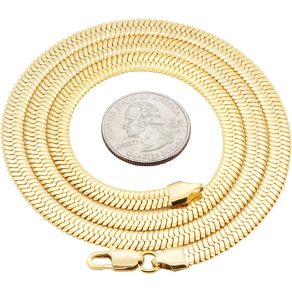 6mm Herringbone Chain 24"