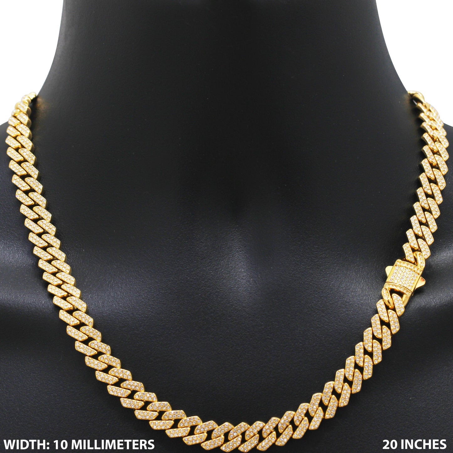 10mm Cuban Link Chain 20"