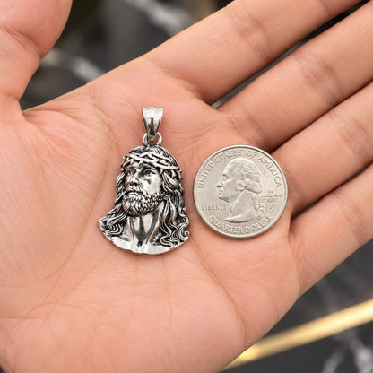 Crown Of Thorns Jesus Piece Pendant