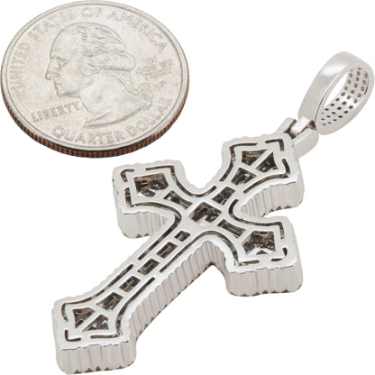 Baguette Cross Pendant
