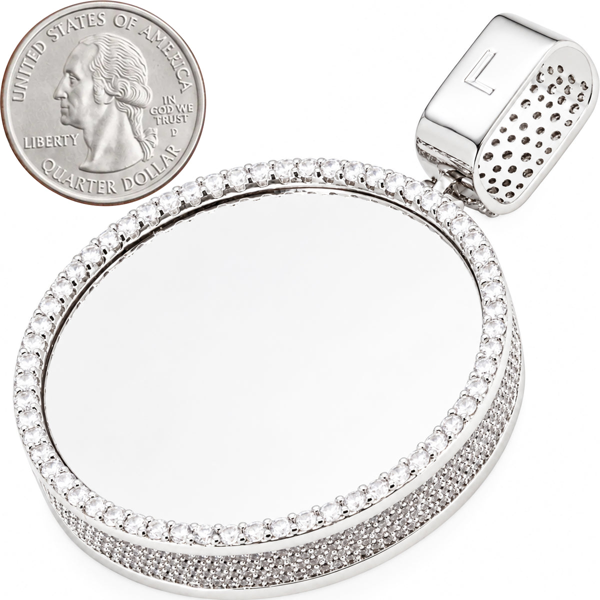 Cluster Circle Pendant