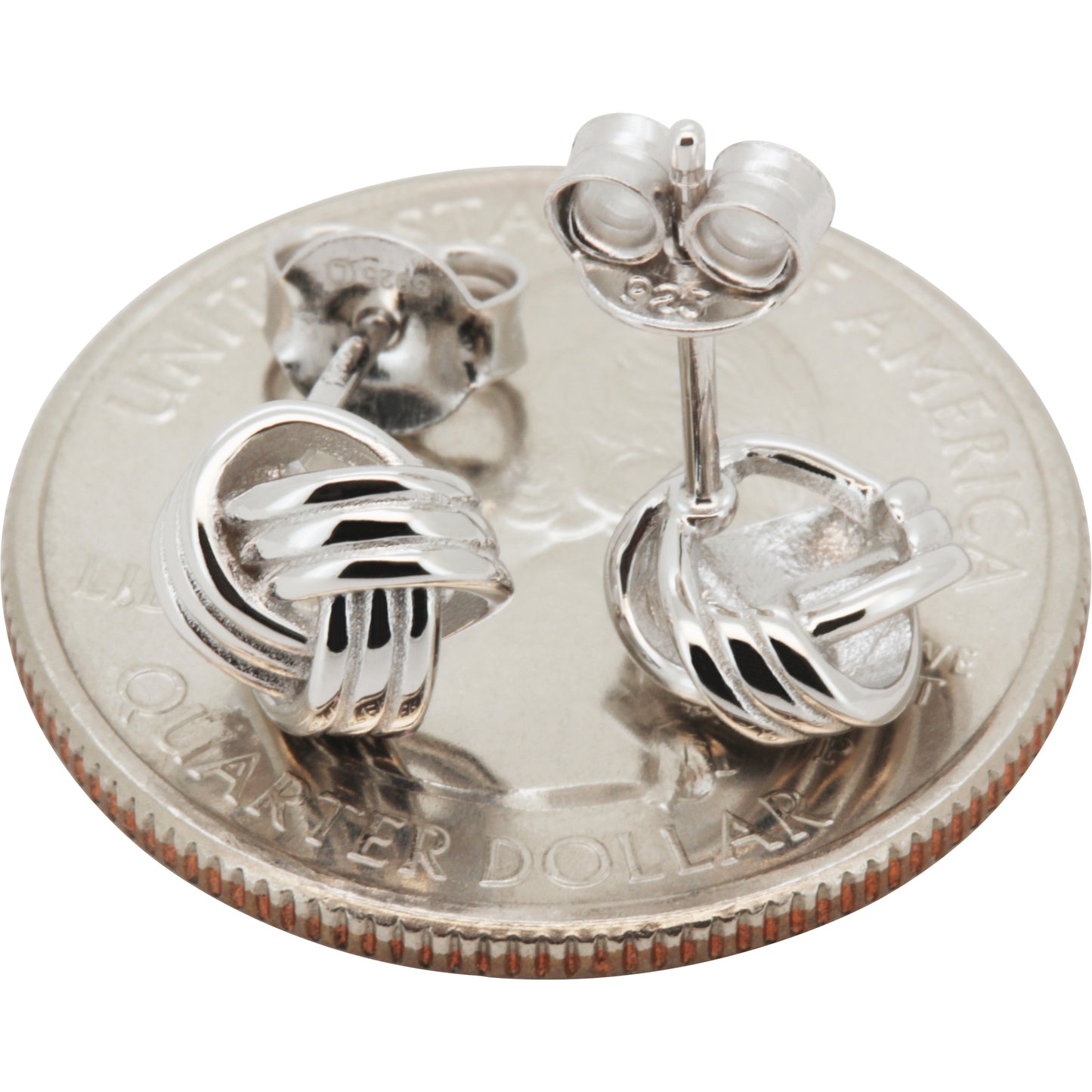 7mm Love Knot Studs