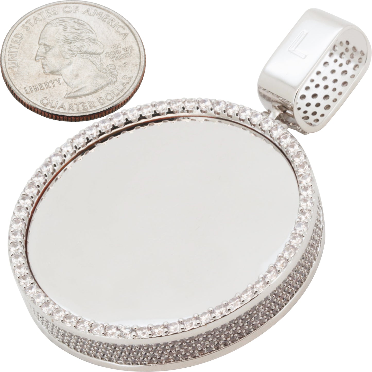 Cluster Circle Pendant