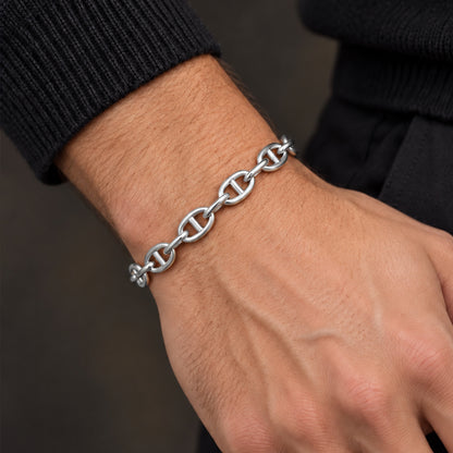 8mm Mariner Link Bracelet 8"