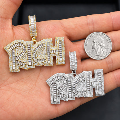 Baguette Rich Pendant
