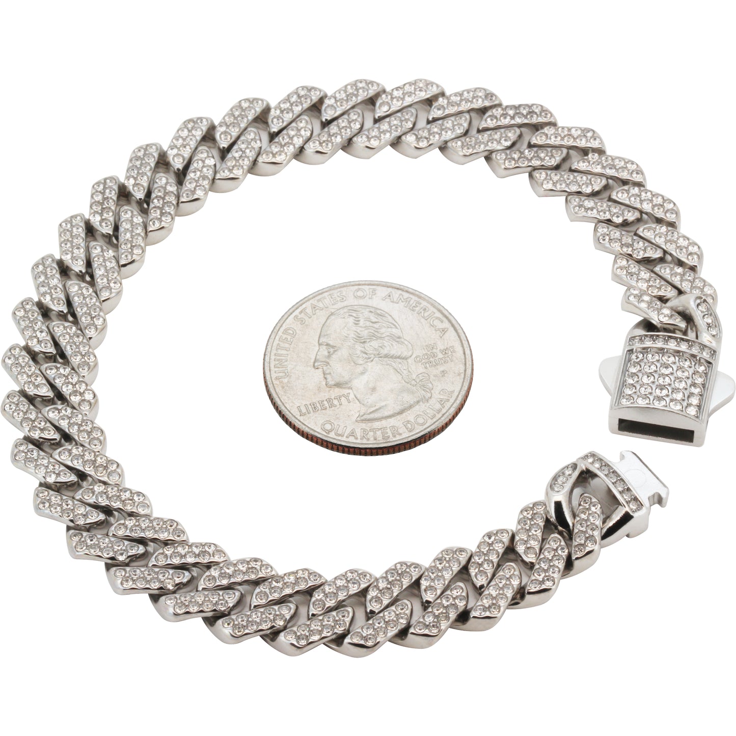 10mm Cuban Link Bracelet 8.2"
