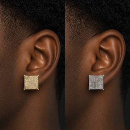 16mm Pavé Square Studs