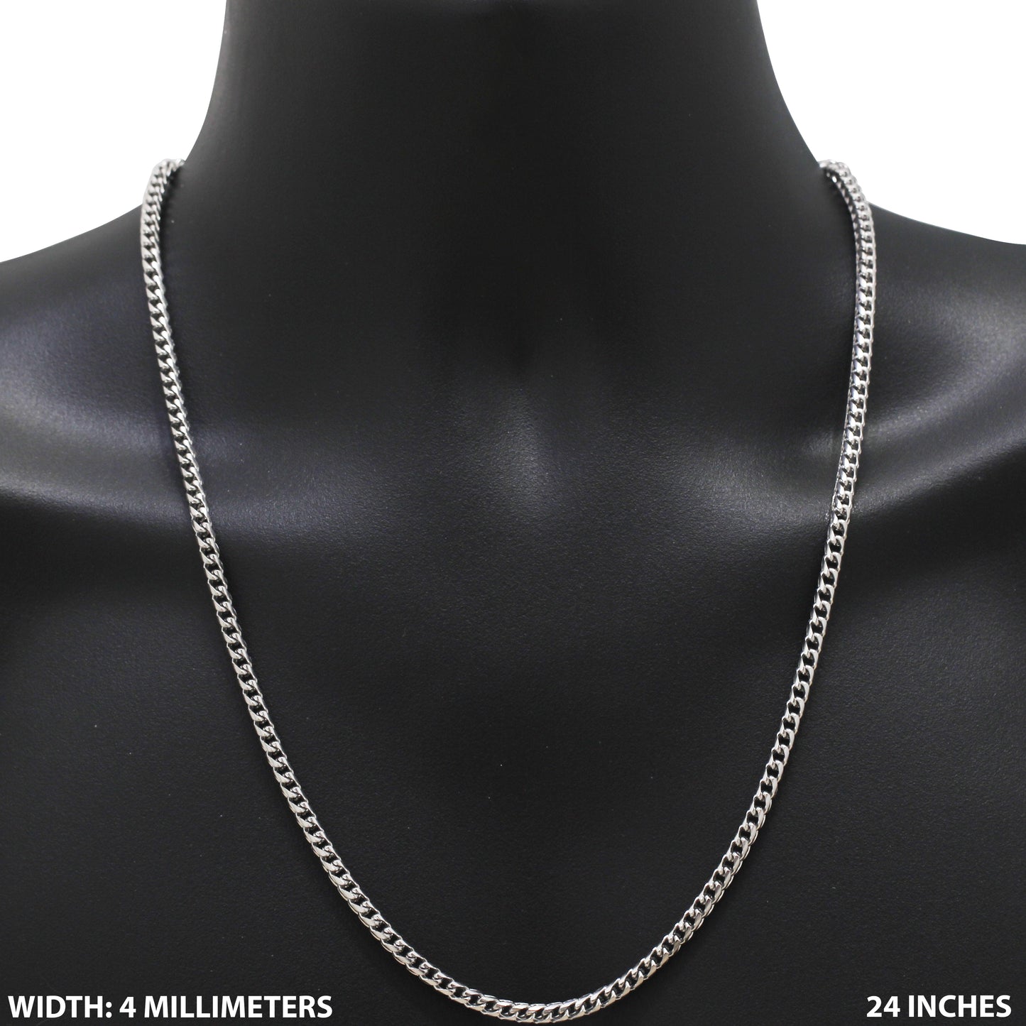 4mm Franco Chain 24"