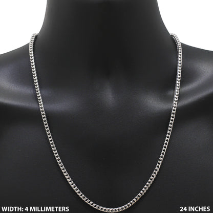 4mm Franco Chain 24"