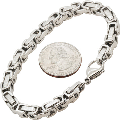 6mm Byzantine Bracelet 8"
