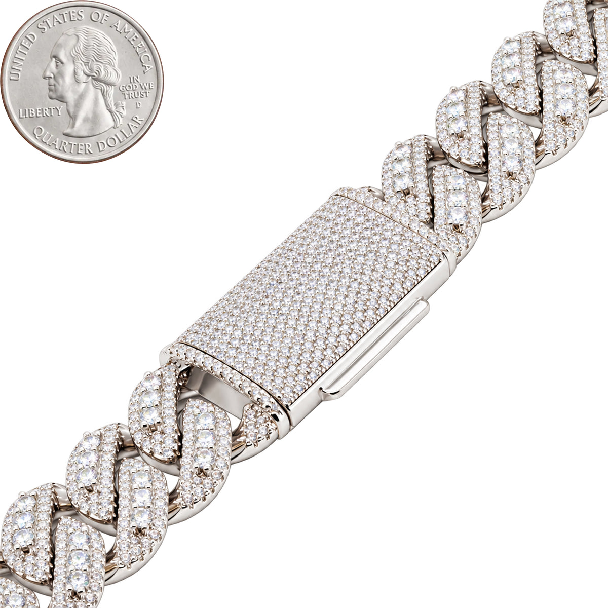 20mm Cuban Link Chain 24"