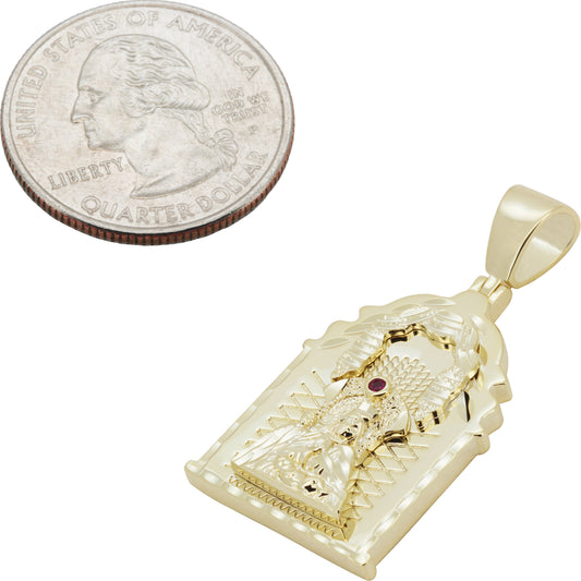 Virgin Mary Medallion Pendant S