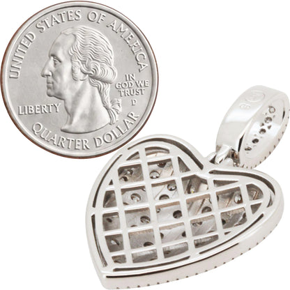 Cluster Heart Pendant