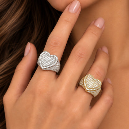 Heart Ring Size 11