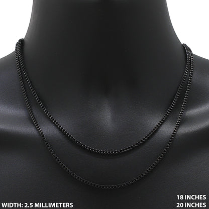 2.5mm Franco Chain 30"