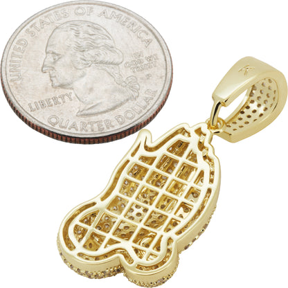 Praying Folded Hands Pendant S