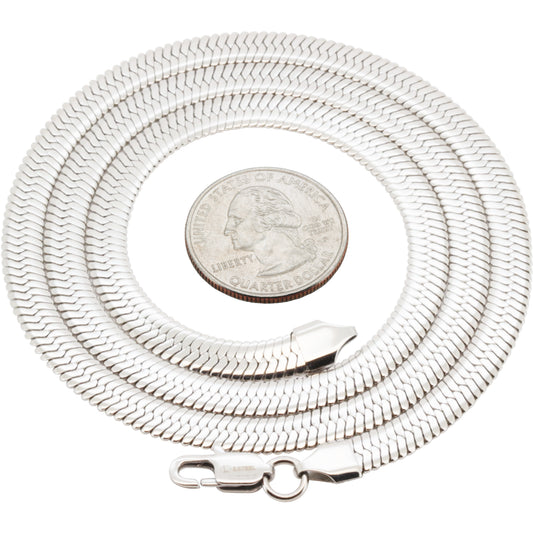 6mm Herringbone Chain 24"