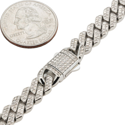 10mm Cuban Link Bracelet 8.2"