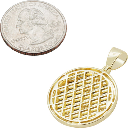 Virgin Mary Medallion Pendant S
