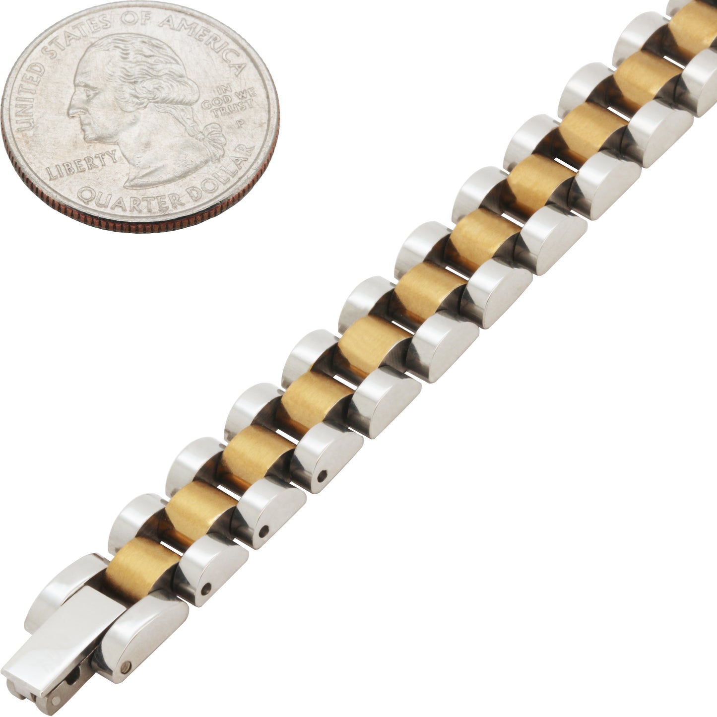 10mm Watch Link Bracelet 8.25"