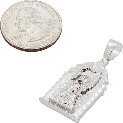 Virgin Mary Medallion Pendant S