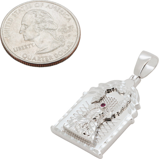 Virgin Mary Medallion Pendant S