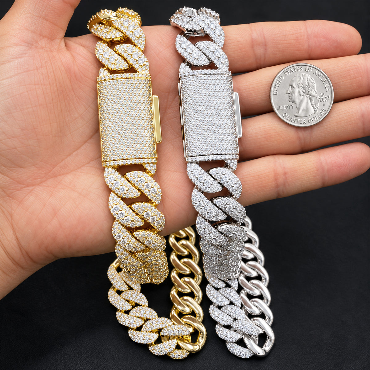 20mm Cuban Link Chain 24"