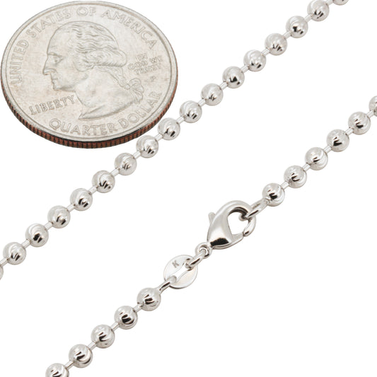 3mm Mooncut Chain 18"