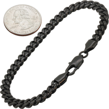 6mm Miami Cuban Link Bracelet 8"