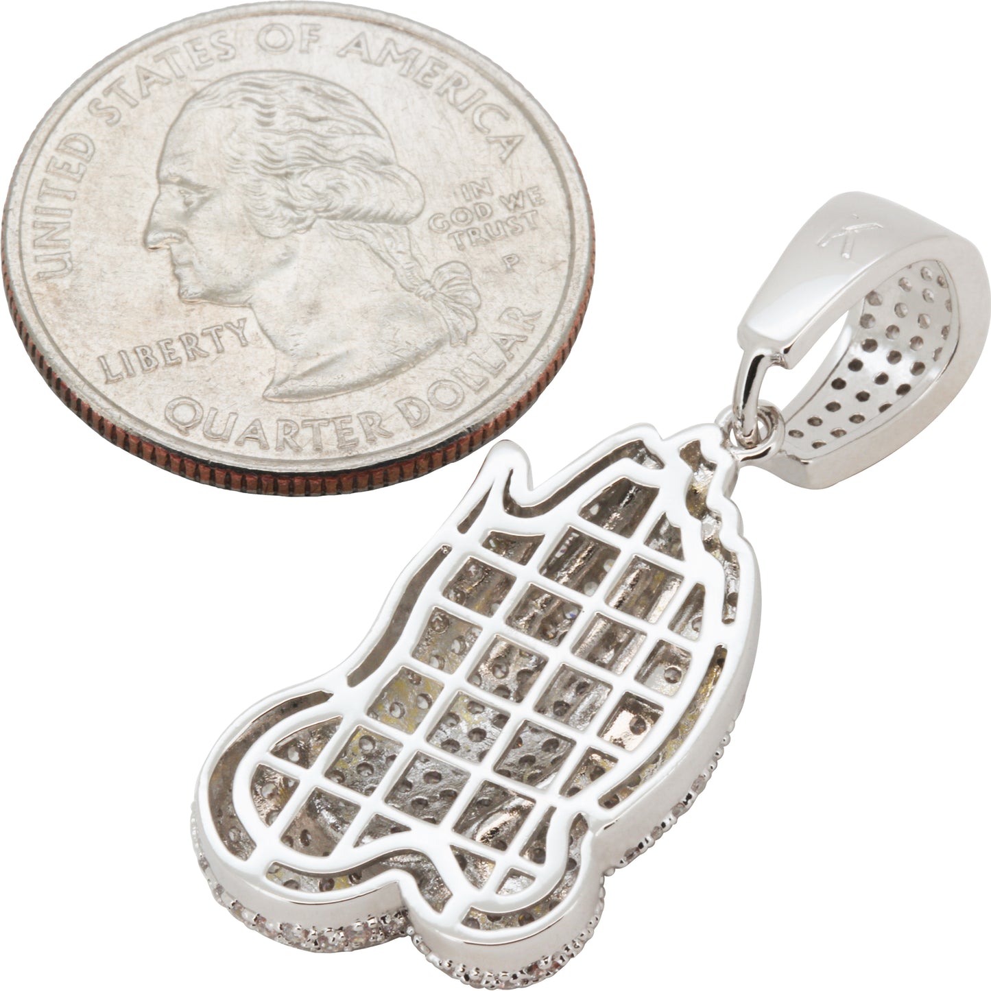 Praying Folded Hands Pendant S