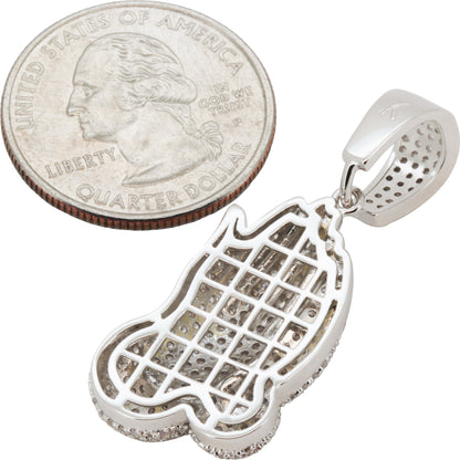 Praying Folded Hands Pendant S