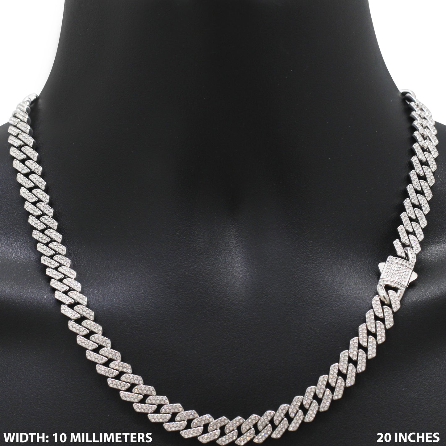 10mm Cuban Link Chain 20"
