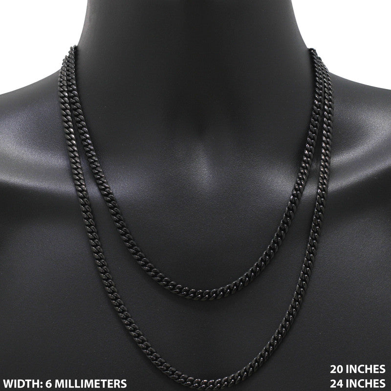 6mm Miami Cuban Link Chain 30"