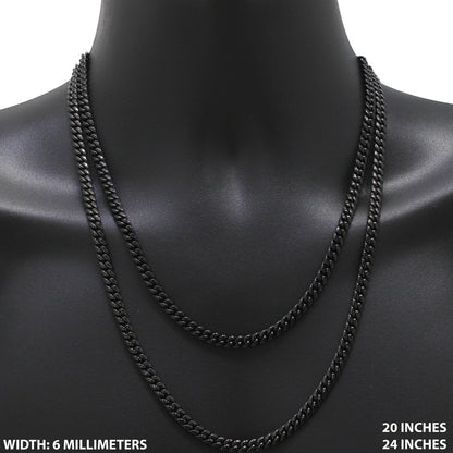 6mm Miami Cuban Link Chain 30"