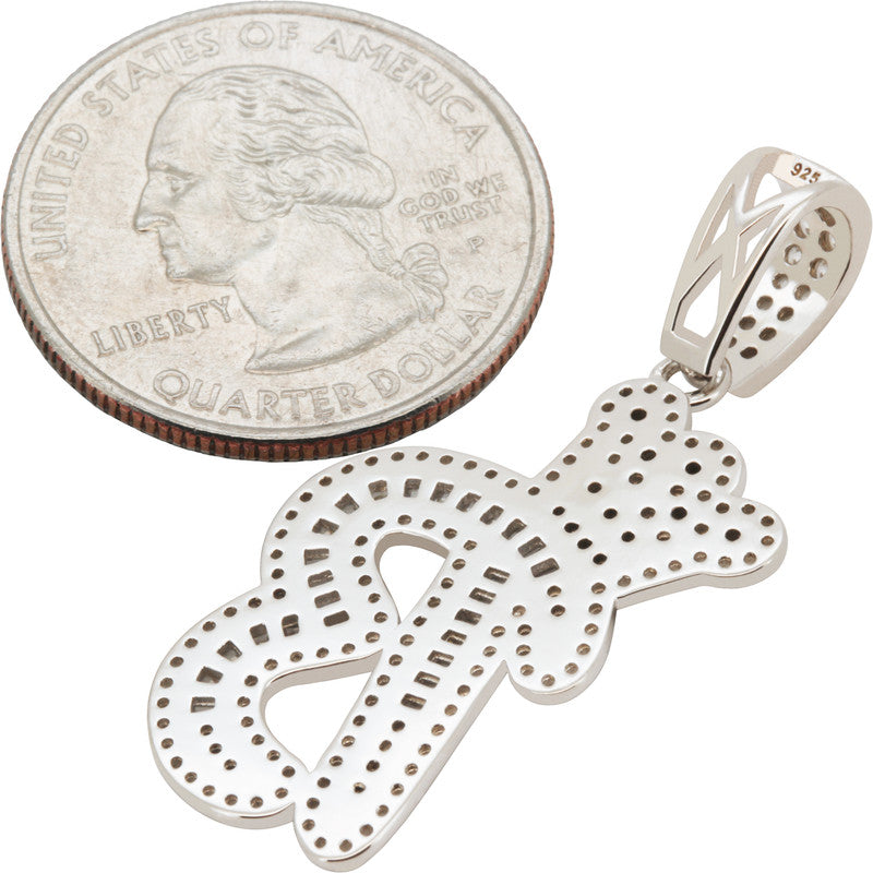 Crown Initial B Pendant