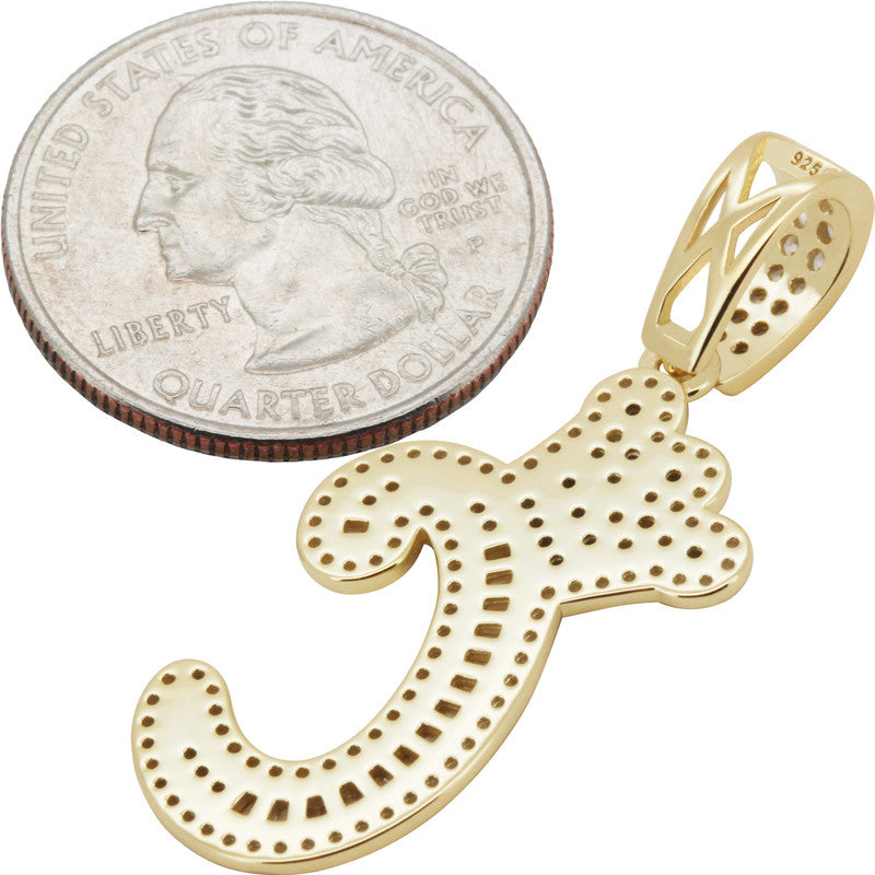 Crown Initial C Pendant