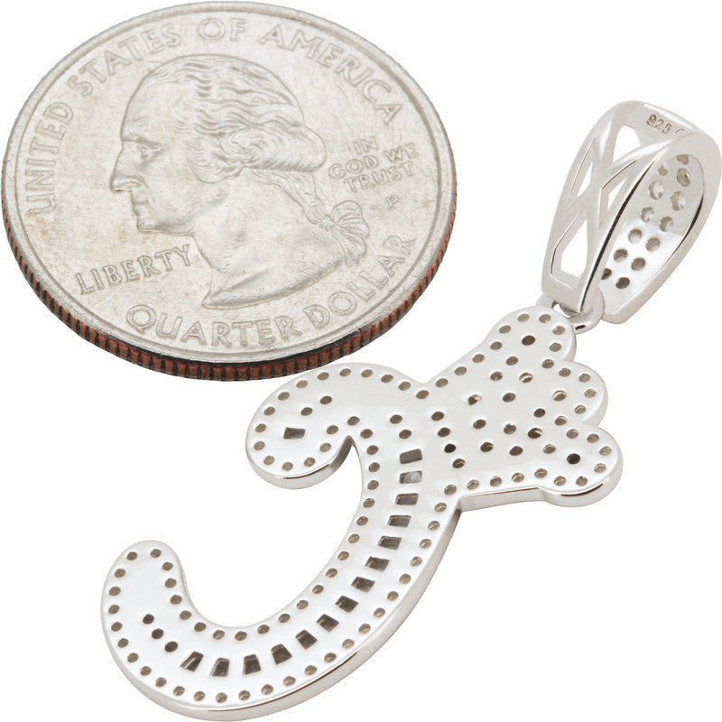 Crown Initial C Pendant