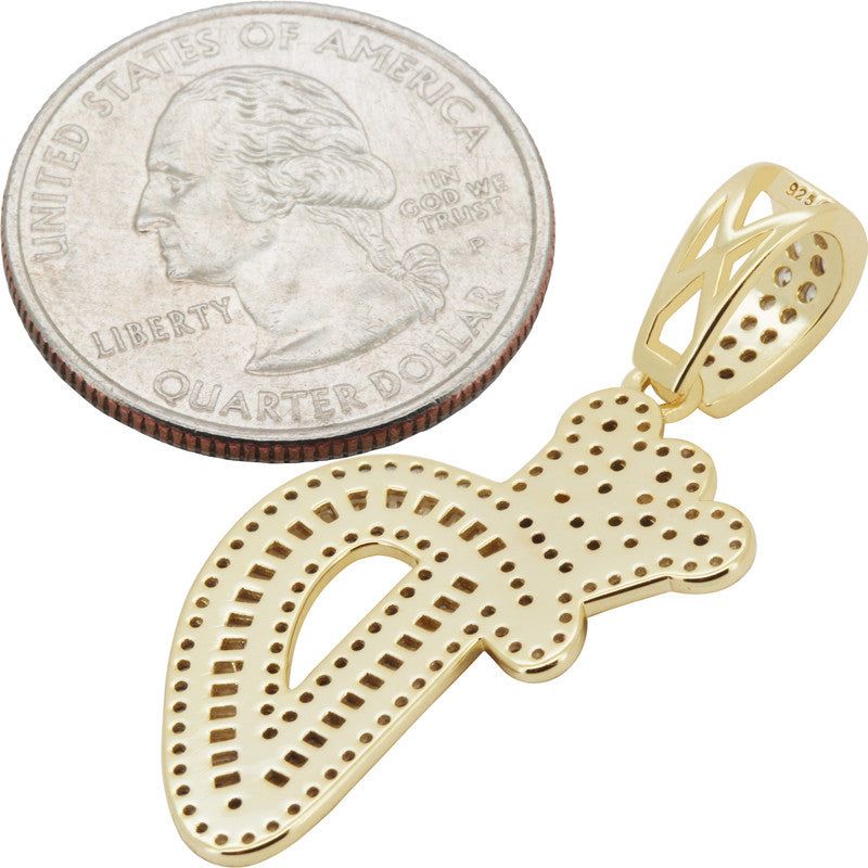 Crown Initial D Pendant