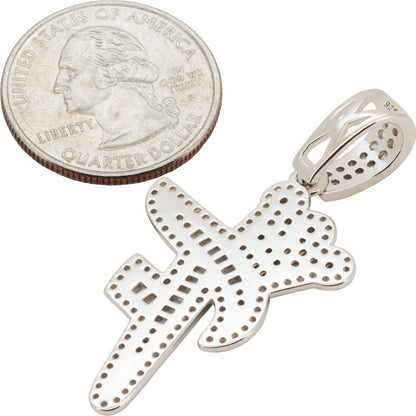 Crown Initial F Pendant