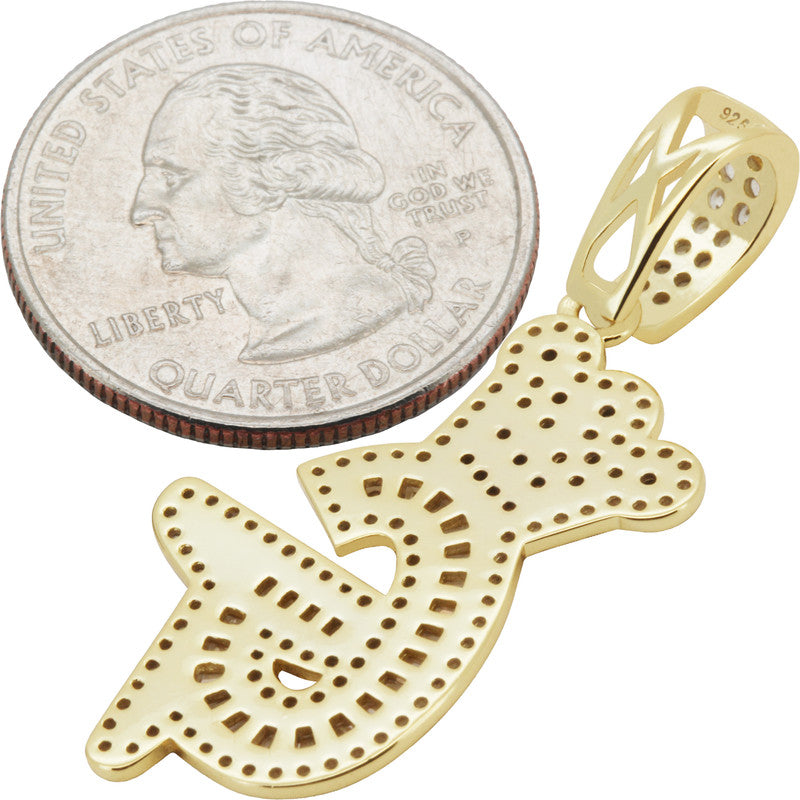 Crown Initial G Pendant