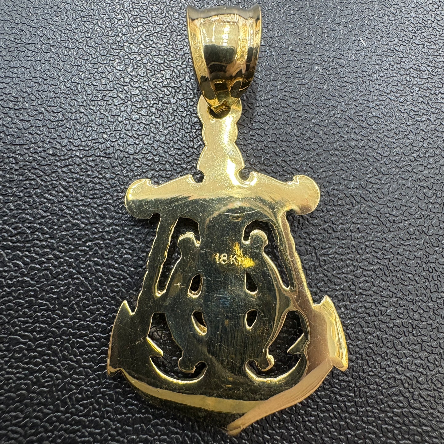 Anchor Crucifix Cross Pendant
