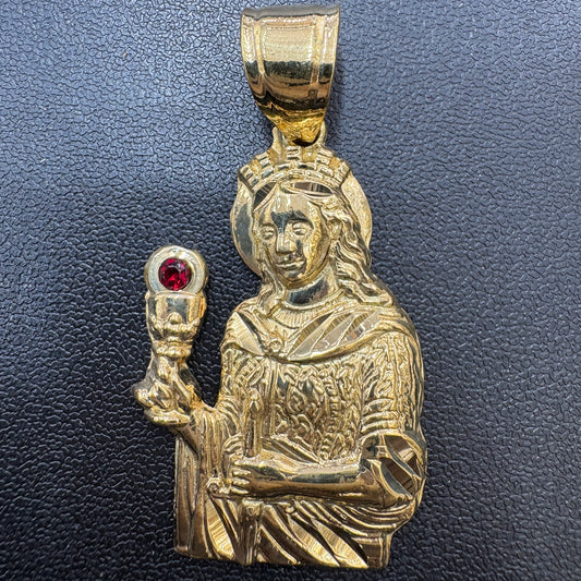 Saint Clare of Assisi Pendant